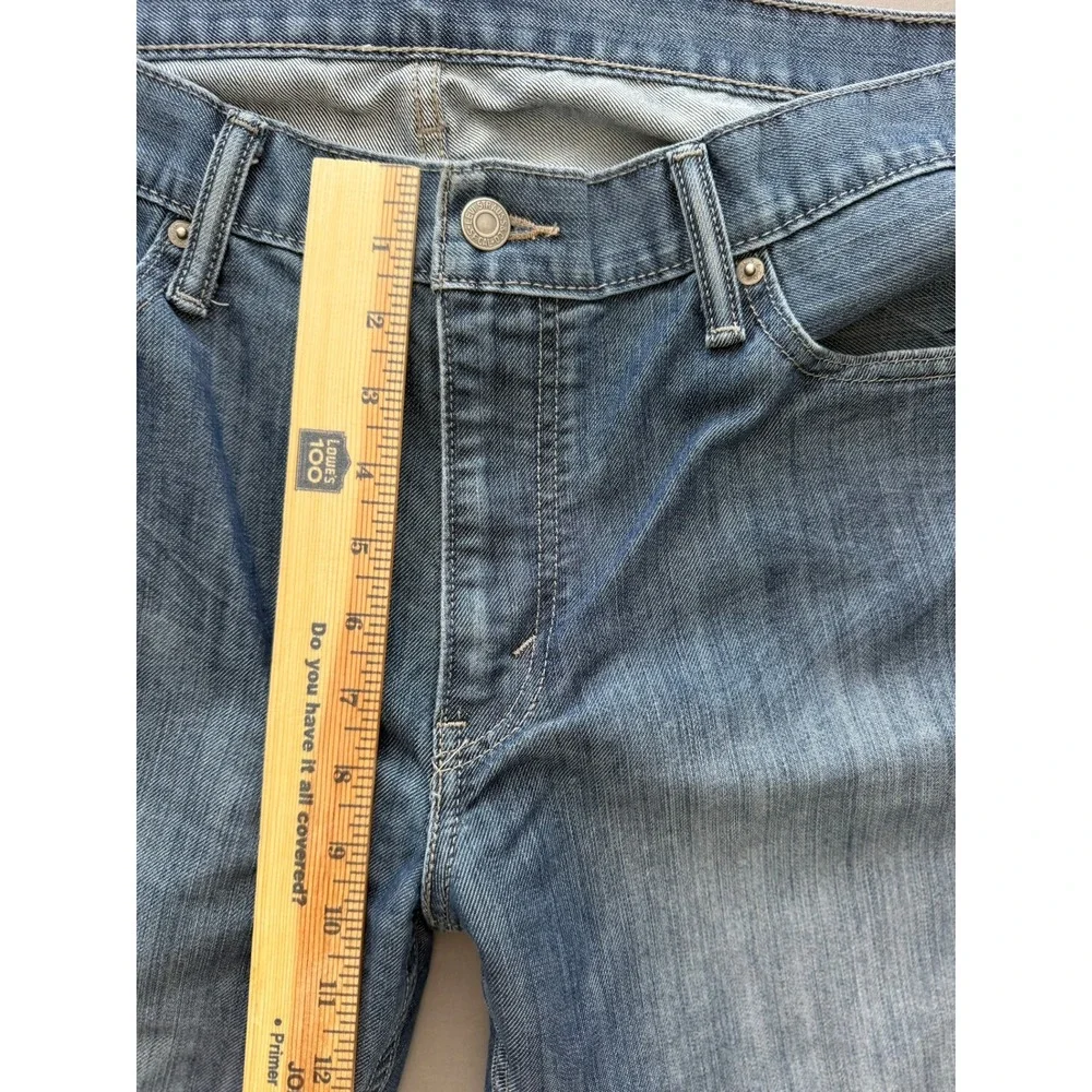 Levis 514 Straight Fit Jeans Mens 36x32 Blue Denim Medium Wash Pants